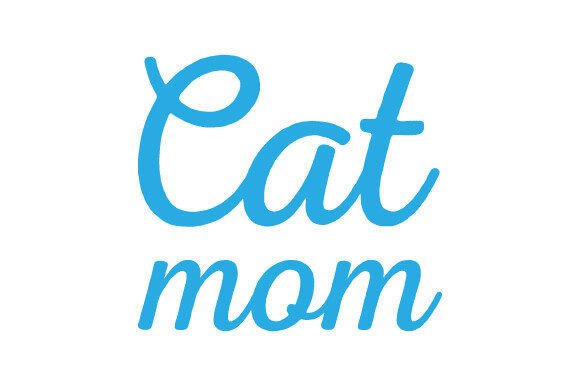 Cat Mom Free Svg Png – A Versatile Graphic Design Asset for Crafts and Merch