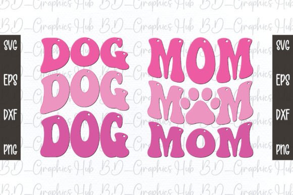 Dog Mom Retro Svg: A Versatile Graphic Design Asset for Crafts and Creative Projects