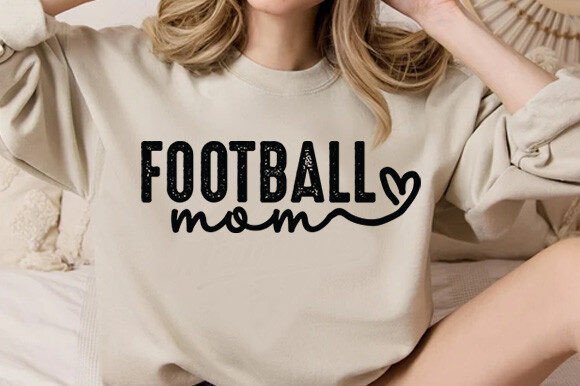 Football Mom SVG Design for Crafts and Graphics: A Brand Designer’s Perspective
