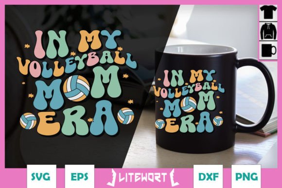In My Volleyball Mom Era SVG: A Creative Design for Crafts & Marketing