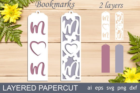 Mom Bookmark SVG: A Versatile Graphic for Crafts and Handmade Creations