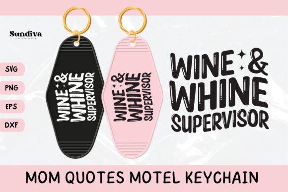 Mom Motel Keychain SVG Mom Sayings 12 for Crafts & Graphics