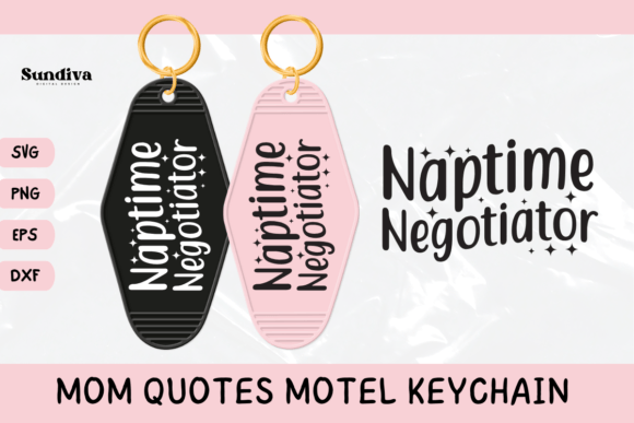 Mom Motel Keychain SVG Mom Sayings 13: A Graphics Asset for Crafts and Local Branding