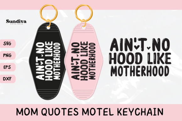 Mom Motel Keychain SVG Mom Sayings 14: A Design Asset for Crafting and Graphics