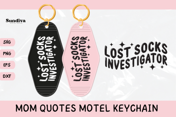 Mom Motel Keychain SVG Mom Sayings: A Graphic Design Asset for Crafters