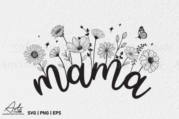 Mothers Day SVG and PNG: A Versatile Graphic Design Asset for Crafts