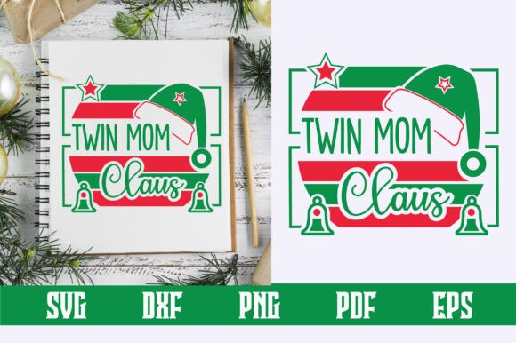 Twin Mom Claus Svg Design Review for Real Projects